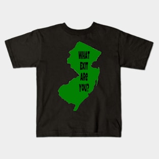 NJ What Exit Are You Kids T-Shirt